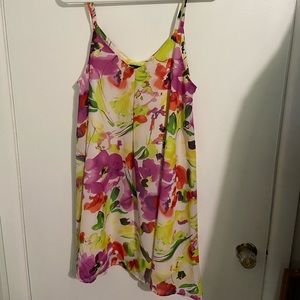 Meritt Floral Spaghetti Strap Dress M